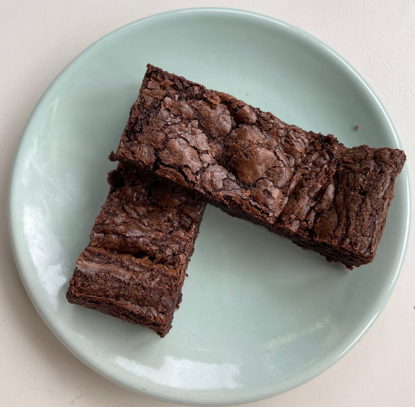 Donna’s brownies verstuurd per post